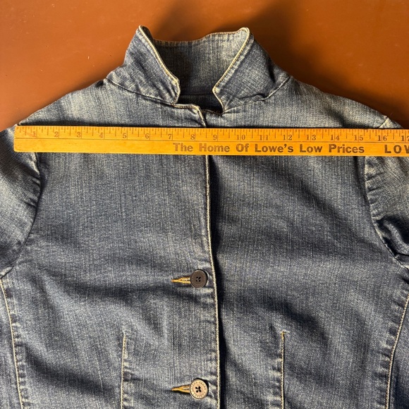 VTG Lauren Jeans Co. Ralph Lauren Indigo Jean Jacket, Classic, Collegiate, Denim - Picture 9 of 14
